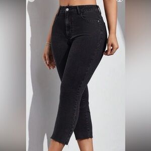 Black skinny jeans